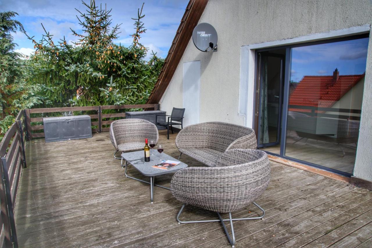 Ostseeferienhaus Oberes Apartment Mönkebude 外观 照片